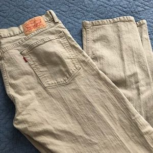 Levi’s 513 Khaki jean 34x30